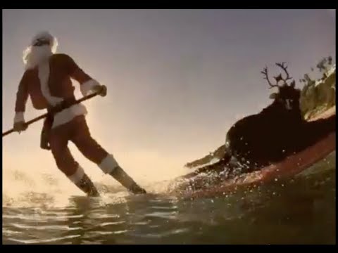 Brandon & Leah - California Christmas (Surfing Santa & Surfing Reindeer)