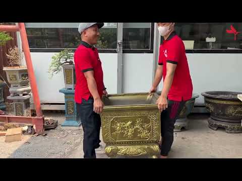 Khuôn Chậu Vuông 70 Chân Liền - Chân Rời -Thiết Kế Thông Minh Đa Năng