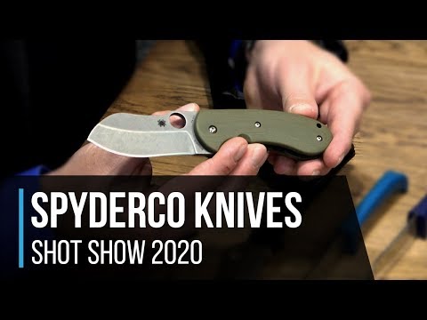 Spyderco Knives SHOT Show 2020