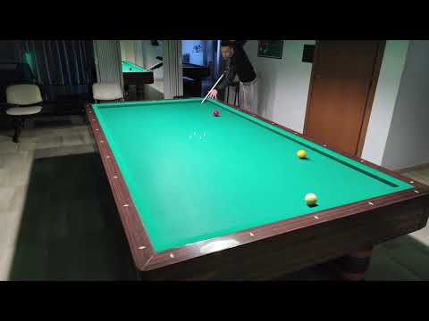 biliardo traversino di effetto rovescio