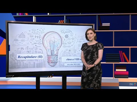 TeleŞcoala: Limba şi literatura română clasa a VIII-a – Recapitulare II (@TVR2)