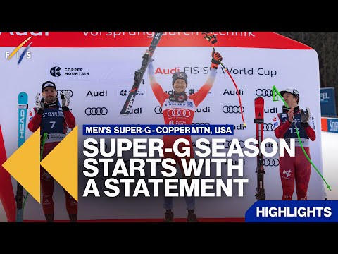 Super-G Season Kickoff: Odermatt Shines at Copper Mountain | Highlights | FIS Alpine