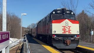 MBTA Heritage Unit #1071 Arrives At Forge Park 3-10-26