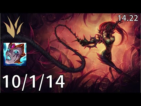 Zyra Jungle vs Skarner - EUW Master | Patch 14.22