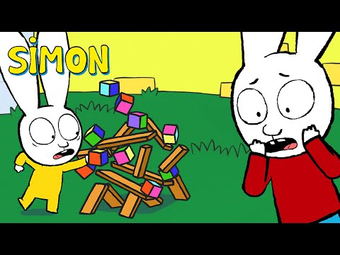 Capa de Mega Torre em Perigo! | Simon | Episódios Completos 1h | Temp. 4 | Desenhos animados infantil