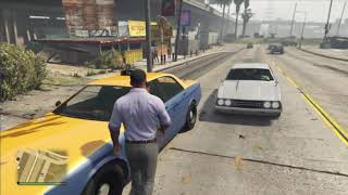 GTA5　安全運転でタクシー運転したら・・