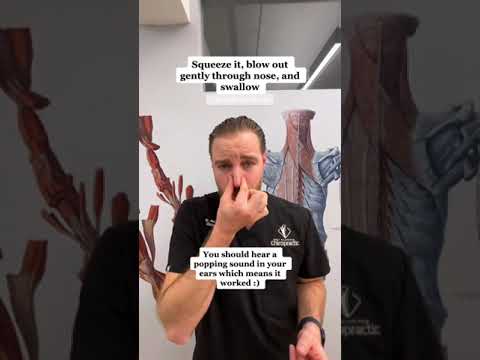 HOW TO UNCLOG YOUR EARS FROM CONGESTION