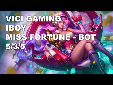 Vici Gaming iBoy Bot Miss Fortune vs Aphelios - KR Master Patch 10.9