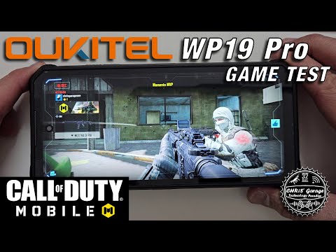 OUKITEL WP19 Pro Game Test: Call of Duty Mobile