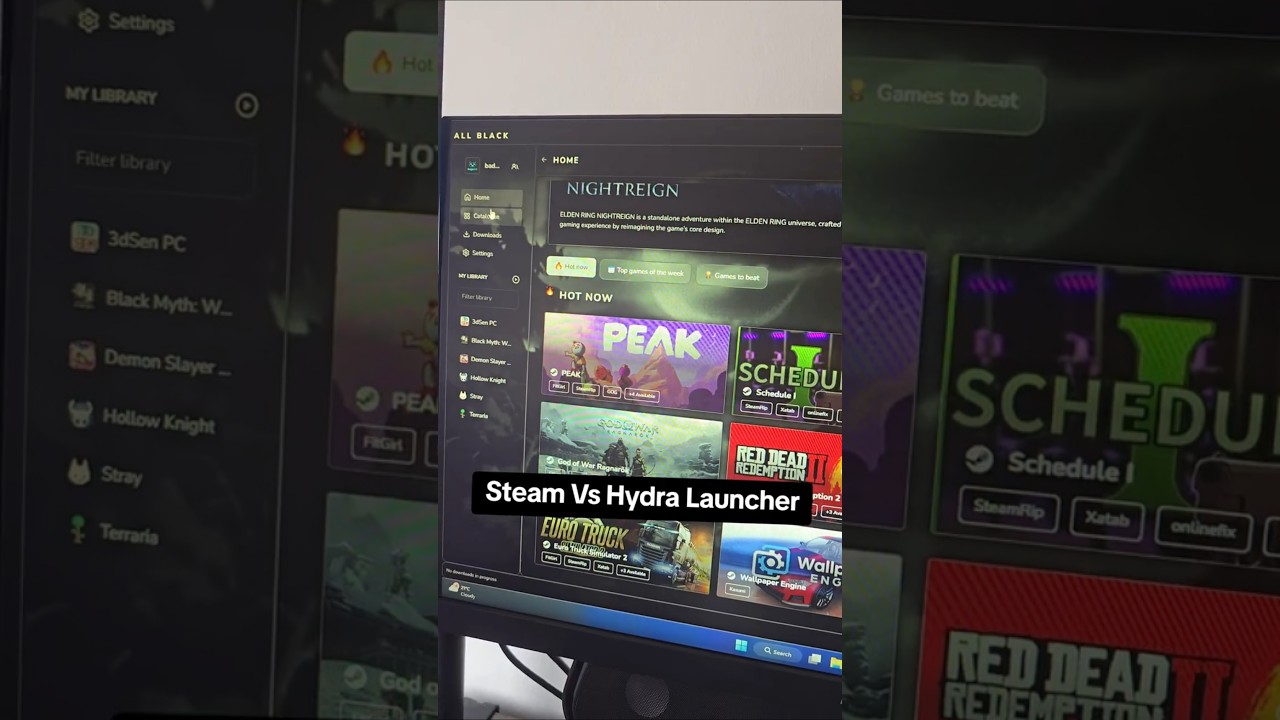 Steam Vs Hydra Launcher?