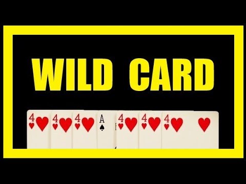 WILD CARD card magic trick