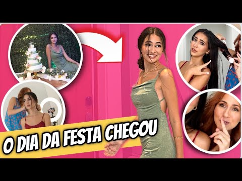 O GRANDE DIA CHEGOU * Arrume se Comigo para a Minha Festa de 15 Anos 😍 CENAS REAIS