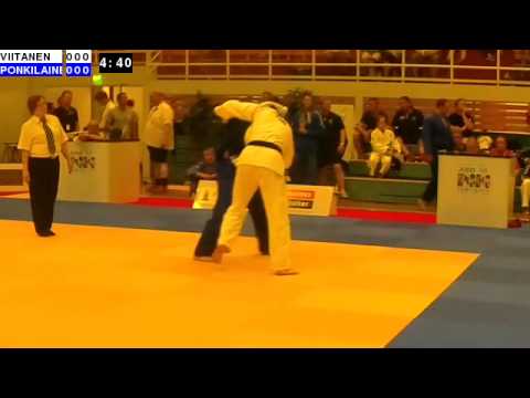 Judo Nordic Championships 2014: M-90: VIITANEN - PONKILAINEN