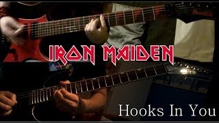 Iron Maiden - Hooks In You (Dual Guitar Cover by Matty &amp; JJ)