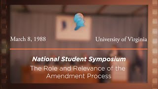 Click to play: Panel V: The Role and Relevance of the Amendment Process [Archive Collection]