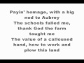 Common Market - Tobacco Road Lyrics