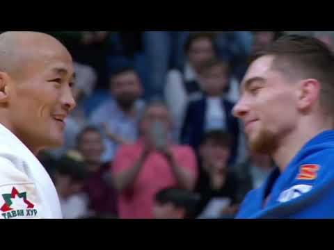 YONDONPERENLEI vs VIERU. Jerusalem Masters 2022. -66 kg, BRONZE. Amazing Ko-uchi-gari / 小内刈.