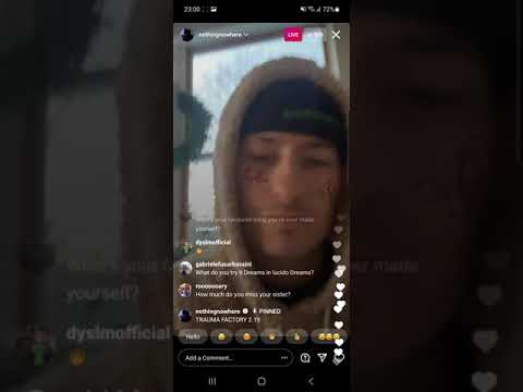 nothing,nowhere ig live 210129