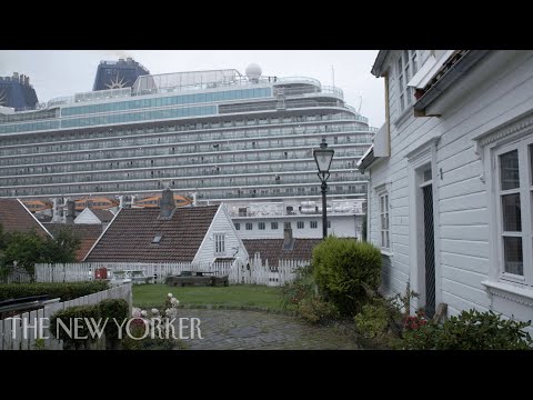 What Happens When A Ginormous Cruise Ship Rolls Through A Tiny Coastal Town