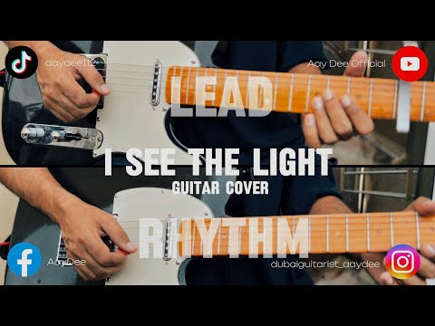 See The Light @hillsongunited  | Lead x Rhythm Guitar Cover | Aay Dee