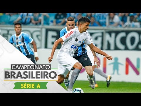 Melhores Momentos - Gols de Grêmio 1 x 1 Santos - Campeonato Brasileiro (30/07/2017)