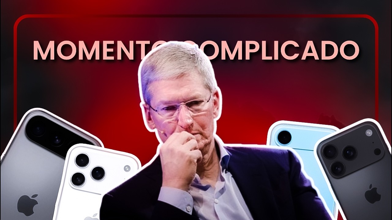 🚨 APPLE ESTÁ SOB TENSÃO MESES ANTES DO IPHONE 17, QUE VAI CHEGAR MAIS CARO. ENTENDA!