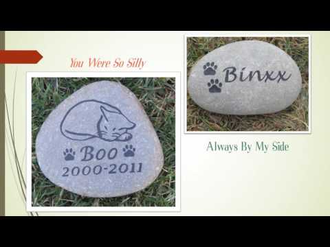 Pet Memorials ~ MainlineEngraving.Com Personalized Touchstones