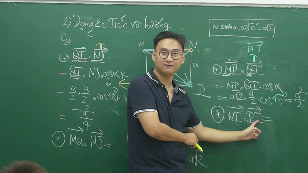 TÍCH VÔ HƯỚNG CỦA HAI VECTO PHẦN 2