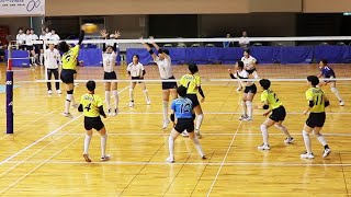 【2025国スポ近畿・女子】和歌山vs大阪　第１セット＜女子バレーボール＞