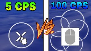 Normal Click CPS VS Autoclicker CPS in BedWars Pc?! (Blockman GO)