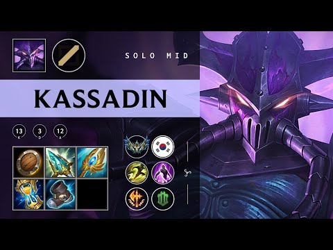 Kassadin Mid vs Fiora - KR Challenger Patch 25.24