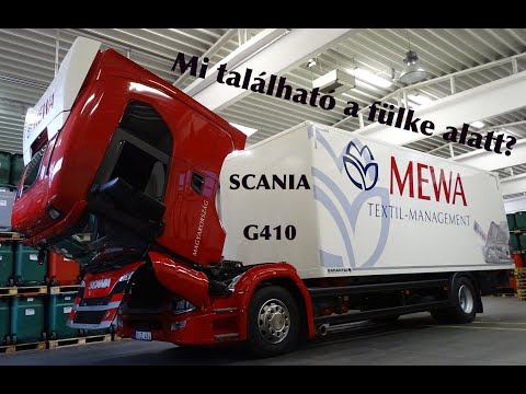 Mi található a fülke alatt? Scania G410