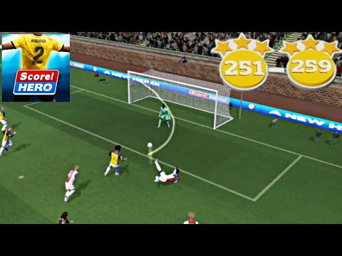 Score! Hero 2 Level 251 to Level 259 Walkthrough 3 Stars