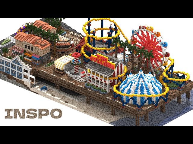 Beach & Santa Monica pier by CapnMatt5443 [ModernCraft] Minecraft Map