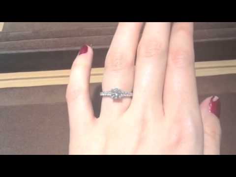 0.70ct Round Brilliant Cut Diamond Engagement Ring