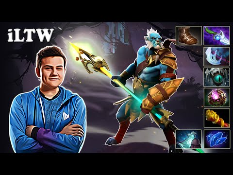 iLTW   Phantom Lancer Safelane | Dota 2 7.29b Gameplay