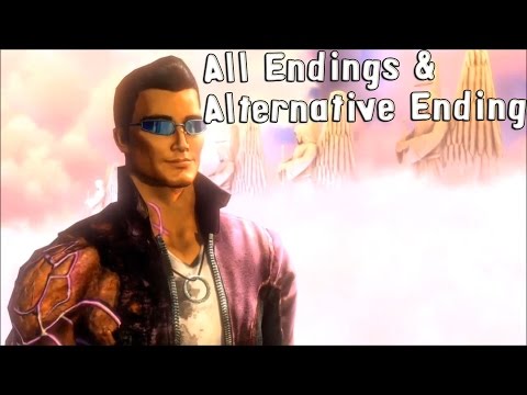 Saints Row: Gat out of Hell - All Endings & Alternative Endings [HD]