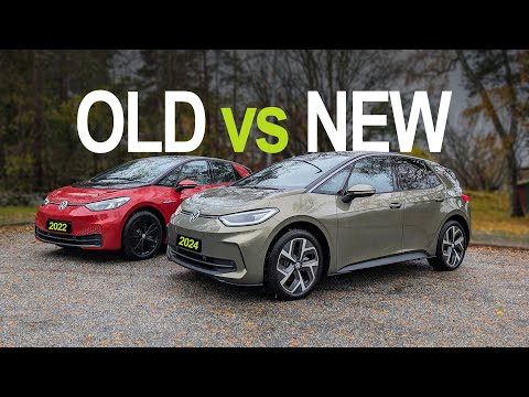 VW ID.3 2024 Facelift Showdown - New vs Old, what's the difference?