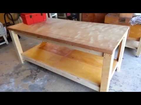 Jewellers Workbench Solid Sturdy Chunky Construction Handmade to