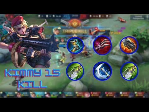 Kimmy Best Build 2021 | Kimmy Gameplay 2021 | MLBB Kimmy Physical Build 2021