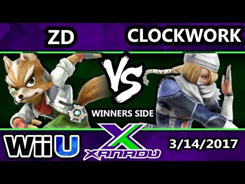 S@X 193 - InC | ZD (Fox) Vs. Clockwork (Sheik, Marth) - SSB4 Tournament - Smash for Wii U - Smash 4