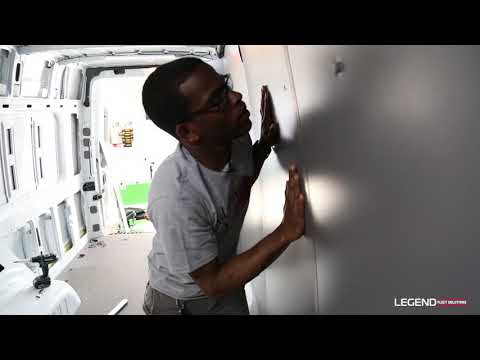 How to Install A Wall Liner in A Sprinter Van | Advantage Outfitters