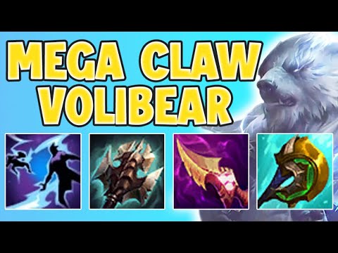 VOLIBEAR... BUT THIS HYBRID STRATEGY IS 100% TOO DUMB! MEGA CLAW VOLIBEAR TOP! League of Legends