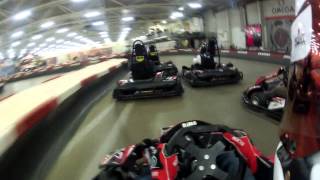 preview picture of video '03.2013 Facebook Rennen - MS Kartcenter Kerpen indoor [onboard]'