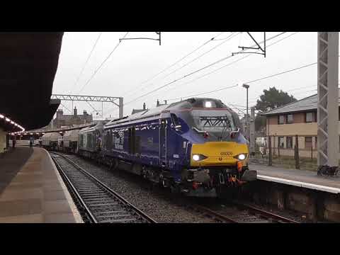 68006/68002 6k73 Sellafield - Crewe flasks, 7th September 2020
