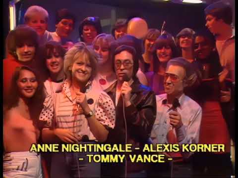 Annie Nightingale. Tommy Vance, Alexis Korner