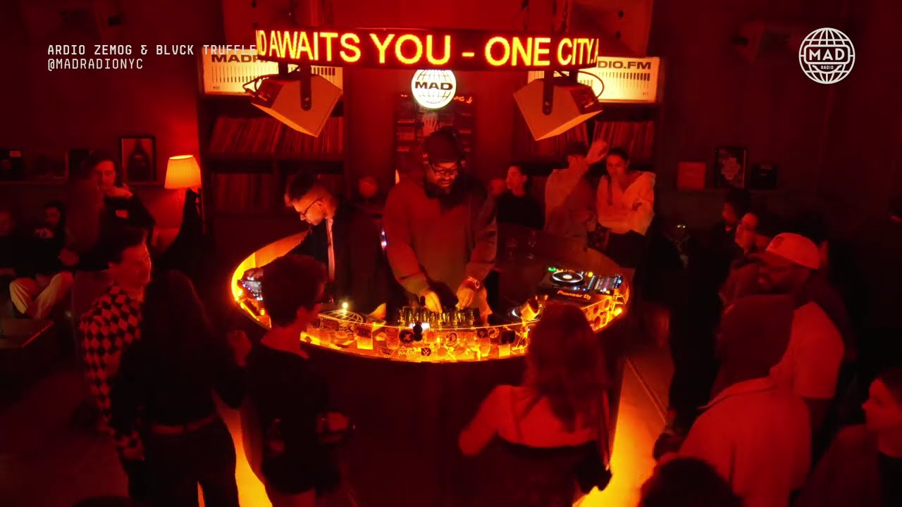 ARDIO ZEMOG & BLVCK TRUFFLE — Live DJ Set at Mad Radio New York | House, Deep House