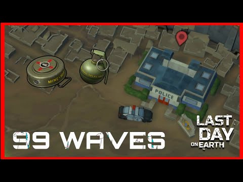 99 WAVES with Grenades & Land Mines - Police Station LDOE (How To)