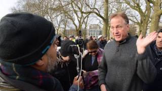 P3 - Cover up! Hashim Vs American Christian | Speakers Corner | Hyde Park