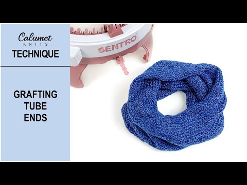 How to Perfectly Graft or Kitchener Stitch your tube ends